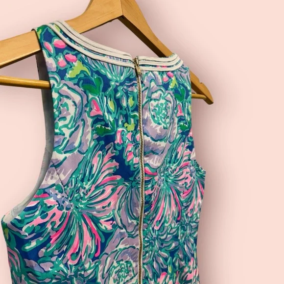 Lilly Pulitzer Gabby Stretch Shift Dress In full bloom - Picture 14 of 14